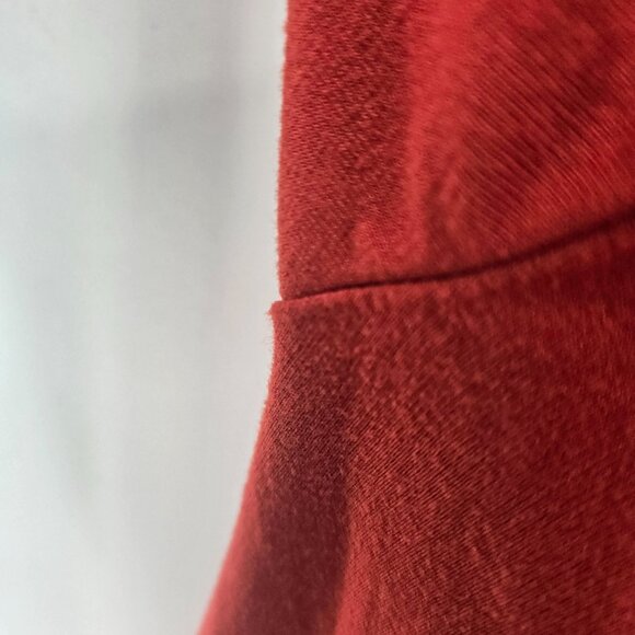 Eloquii Rust Orange V-Neck Long Sleeve T-Shirt 3x 22/24 - Picture 6 of 6